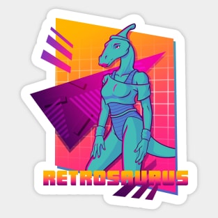 Retrosaurus - Physicalsaurus, Sweatin' to the Fossilized Sticker